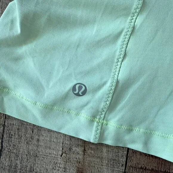 Lululemon womens size S lime green Racerback Tank Top Polyester & Spandex - Picture 10 of 11